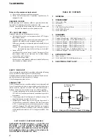 Preview for 2 page of Sony TA-SB500WR2 Service Manual