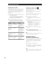 Preview for 4 page of Sony TA-VE100 Instruction & Operation Manual