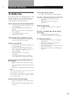 Preview for 5 page of Sony TA-VE100 Instruction & Operation Manual