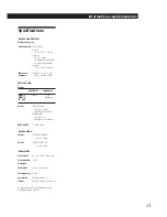 Preview for 20 page of Sony TA-VE100 Instruction & Operation Manual