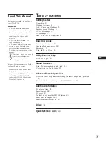 Preview for 3 page of Sony TA-VE610 Operating Instructions Manual