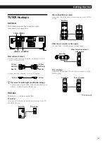 Preview for 7 page of Sony TA-VE610 Operating Instructions Manual