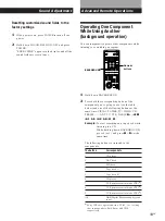 Preview for 19 page of Sony TA-VE610 Operating Instructions Manual