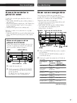 Preview for 65 page of Sony TA-VE610 Operating Instructions Manual