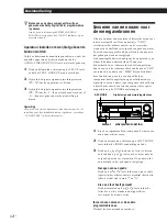 Preview for 68 page of Sony TA-VE610 Operating Instructions Manual