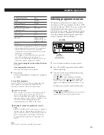 Preview for 9 page of Sony TA-VE700 Operating Instructions Manual