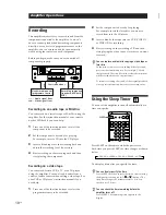 Preview for 10 page of Sony TA-VE700 Operating Instructions Manual