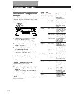 Preview for 33 page of Sony TA-VE700 Operating Instructions Manual