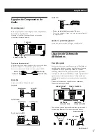 Preview for 71 page of Sony TA-VE700 Operating Instructions Manual