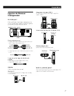 Preview for 73 page of Sony TA-VE700 Operating Instructions Manual