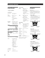 Preview for 86 page of Sony TA-VE700 Operating Instructions Manual