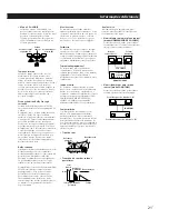 Preview for 87 page of Sony TA-VE700 Operating Instructions Manual