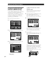 Preview for 20 page of Sony TA-VE800G Operating Instructions Manual