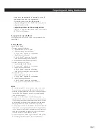 Preview for 21 page of Sony TA-VE800G Operating Instructions Manual