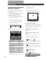 Preview for 22 page of Sony TA-VE800G Operating Instructions Manual