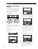 Preview for 24 page of Sony TA-VE800G Operating Instructions Manual