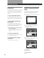 Preview for 26 page of Sony TA-VE800G Operating Instructions Manual