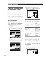 Preview for 28 page of Sony TA-VE800G Operating Instructions Manual