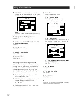 Preview for 30 page of Sony TA-VE800G Operating Instructions Manual