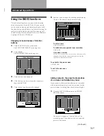 Preview for 31 page of Sony TA-VE800G Operating Instructions Manual