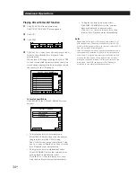 Preview for 34 page of Sony TA-VE800G Operating Instructions Manual