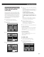 Preview for 35 page of Sony TA-VE800G Operating Instructions Manual