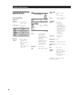 Preview for 89 page of Sony TA-VE800G Operating Instructions Manual