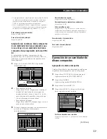 Preview for 123 page of Sony TA-VE800G Operating Instructions Manual