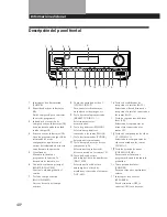 Preview for 130 page of Sony TA-VE800G Operating Instructions Manual