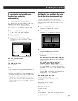 Preview for 172 page of Sony TA-VE800G Operating Instructions Manual