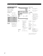 Preview for 179 page of Sony TA-VE800G Operating Instructions Manual