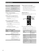 Preview for 12 page of Sony TA-VE910 Operating Instructions Manual