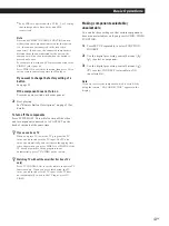 Preview for 13 page of Sony TA-VE910 Operating Instructions Manual