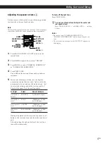 Preview for 17 page of Sony TA-VE910 Operating Instructions Manual