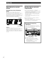 Preview for 44 page of Sony TA-VE910 Operating Instructions Manual