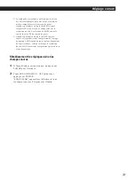 Preview for 57 page of Sony TA-VE910 Operating Instructions Manual