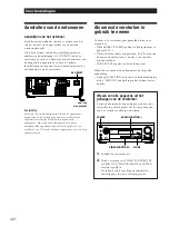 Preview for 68 page of Sony TA-VE910 Operating Instructions Manual