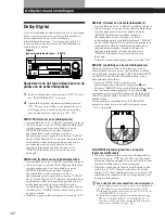 Preview for 74 page of Sony TA-VE910 Operating Instructions Manual