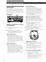 Preview for 108 page of Sony TA-VE910 Operating Instructions Manual