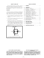 Preview for 3 page of Sony TA-VE910 Service Manual