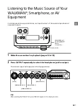 Preview for 19 page of Sony TA-ZH1ES Operating Instructions Manual