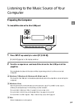 Preview for 21 page of Sony TA-ZH1ES Operating Instructions Manual