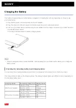 Preview for 11 page of Sony Tablet device Help Manual