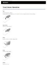 Preview for 14 page of Sony Tablet device Help Manual