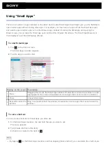 Preview for 61 page of Sony Tablet device Help Manual