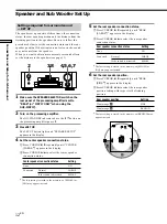 Preview for 12 page of Sony TAD-M30 Operating Instructions Manual