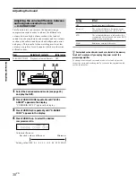 Preview for 30 page of Sony TAD-M30 Operating Instructions Manual