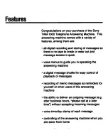 Preview for 8 page of Sony TAM-1000 Operating Instructions Manual