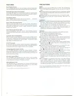 Preview for 2 page of Sony TC-152SD Owner'S Instruction Manual