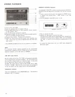 Preview for 10 page of Sony TC-177SD Owner'S Instruction Manual